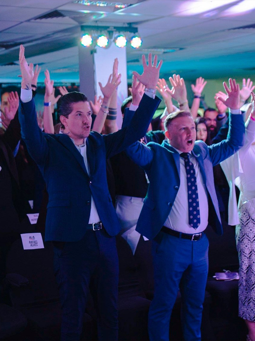 Empresários no evento FGV