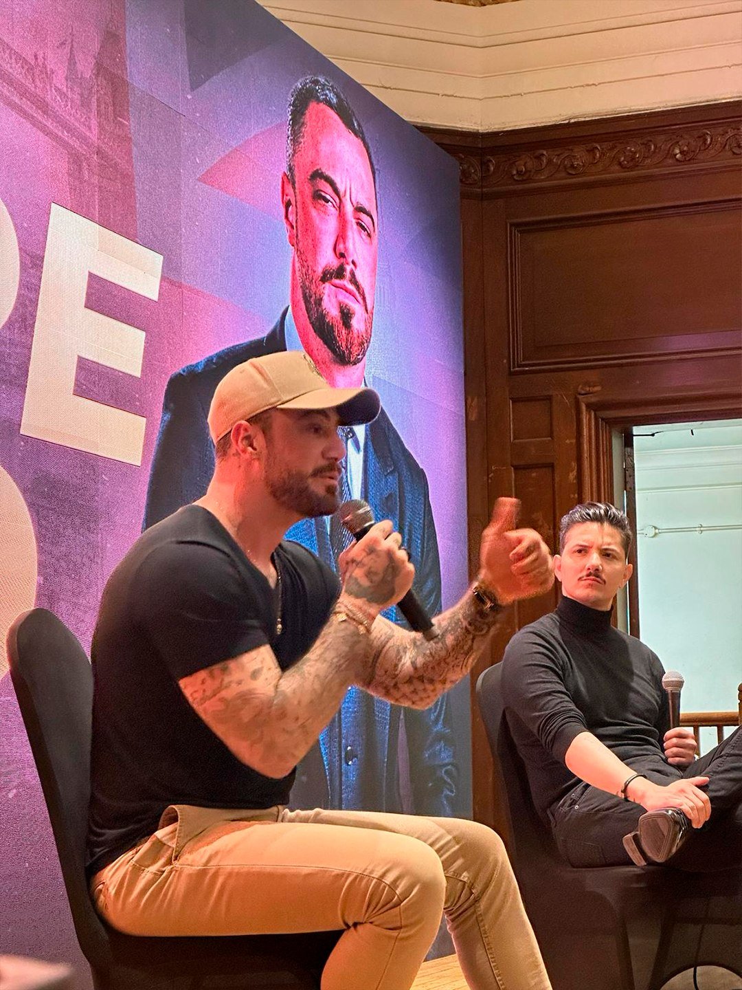 Líderes e celebridades no evento FGV